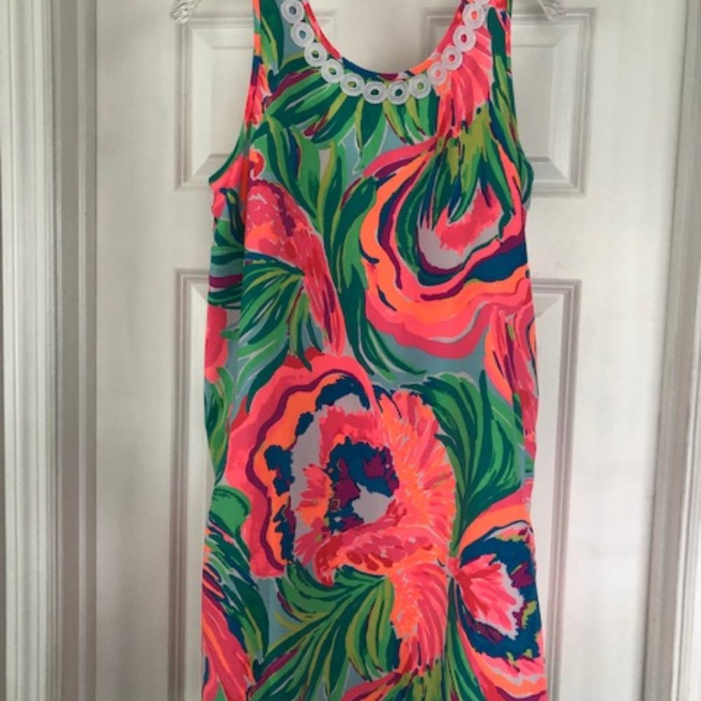 Lilly Pulitzer Shift Dress, Size 10